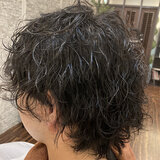 波巻きパーマ（ウルフベース）