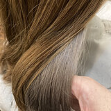 インナーカラー（シルバー系）