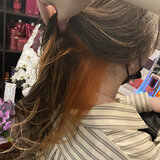 インナーカラー（オレンジ）