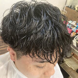 波巻きパーマ（緩め）