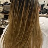 ブリーチ抜きっぱなしグラデーションカラー