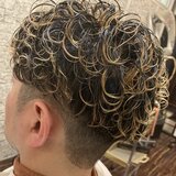 カーリーパーマ＆ハイライト